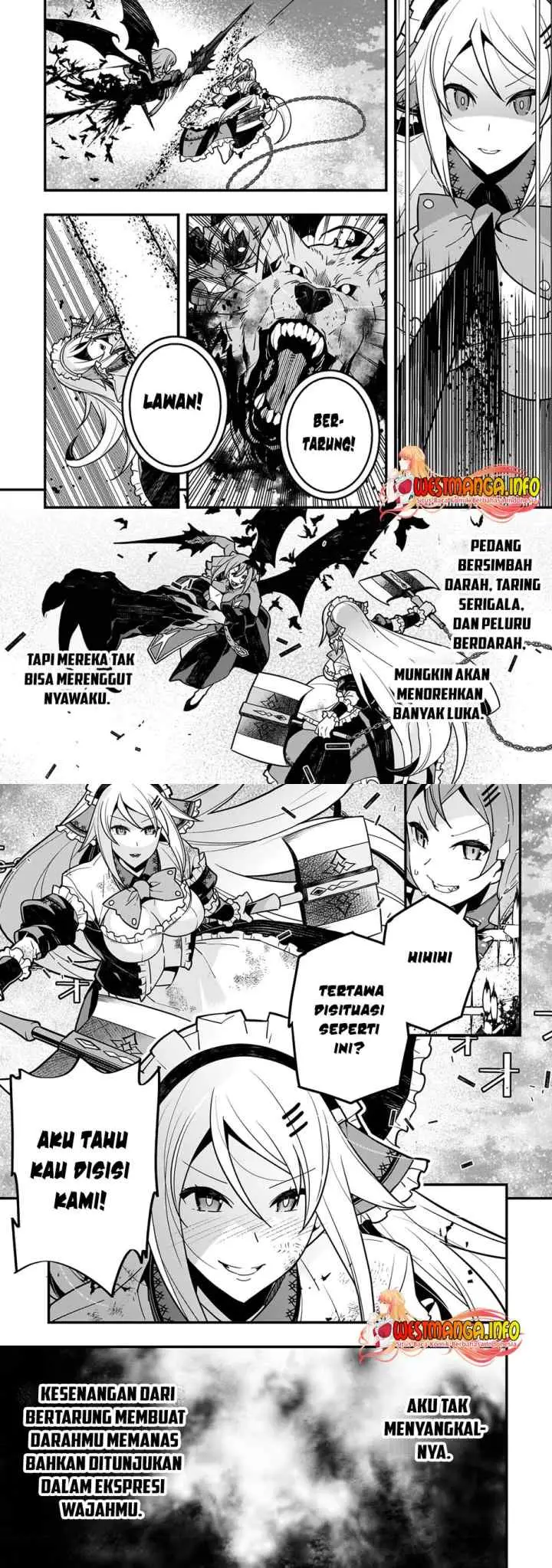 Kyoukai Meikyuu to Ikai no Majutsushi chapter 58 halaman 8