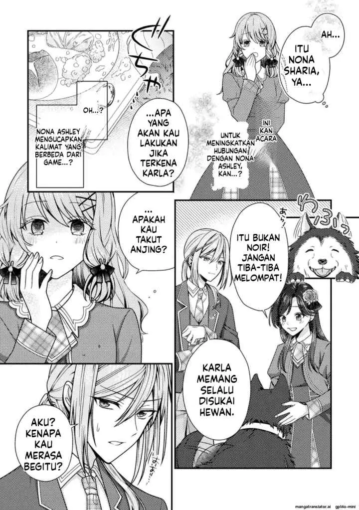 Heroine ga Kuru Mae ni Ninshin shimashita ~Tsunda Hazu no Akuyaku Reijou desuga, Douyara Chigau youdesu~ chapter 12.2 halaman 9