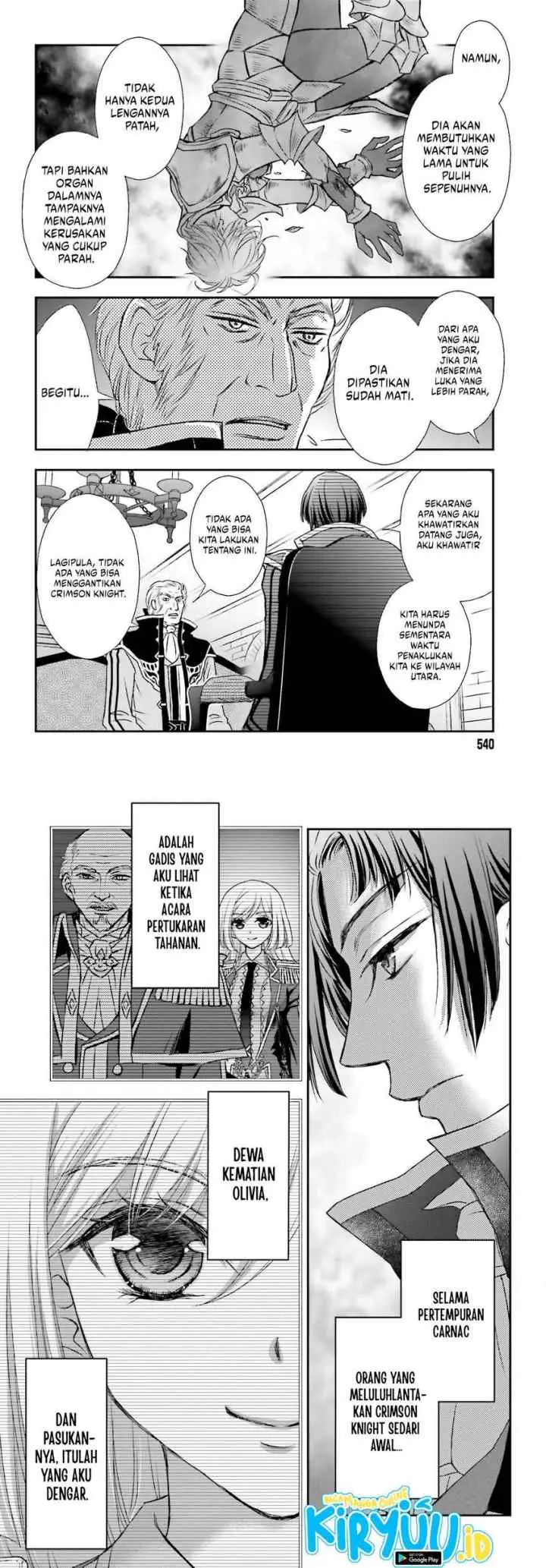 Shinigami ni Sodaterareta Shoujo wa Shikkoku no Tsurugi wo Mune ni Idaku chapter 39 halaman 7