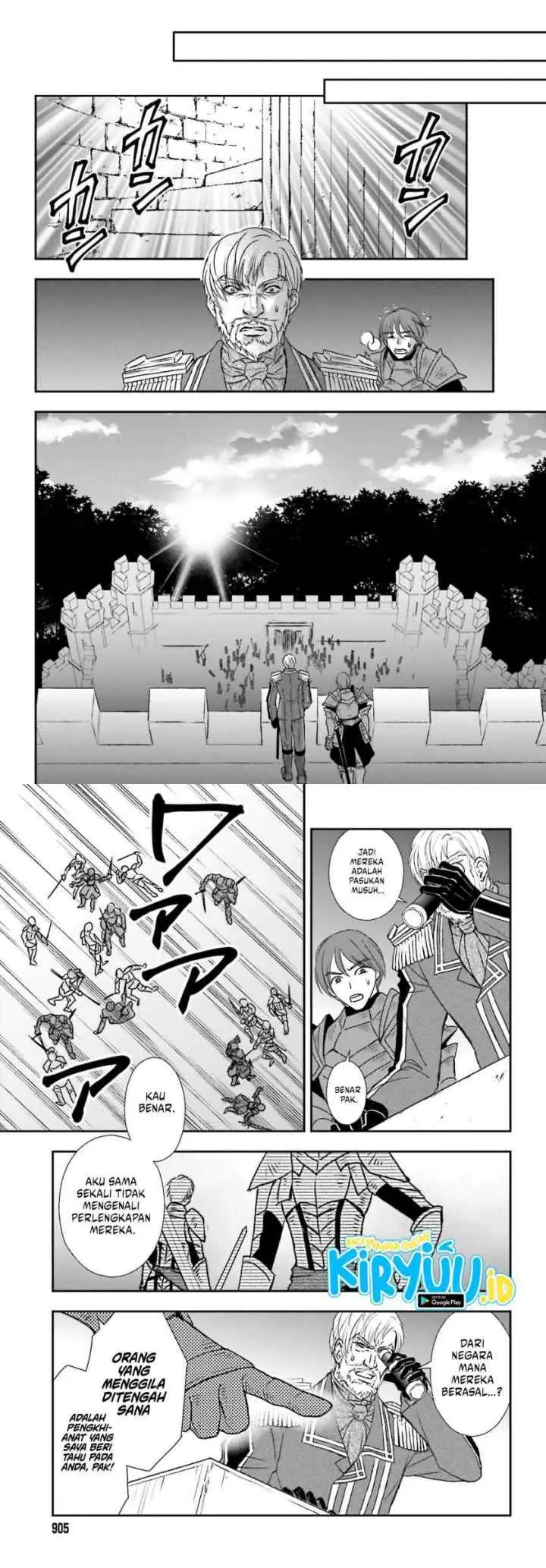 Shinigami ni Sodaterareta Shoujo wa Shikkoku no Tsurugi wo Mune ni Idaku chapter 44 halaman 4