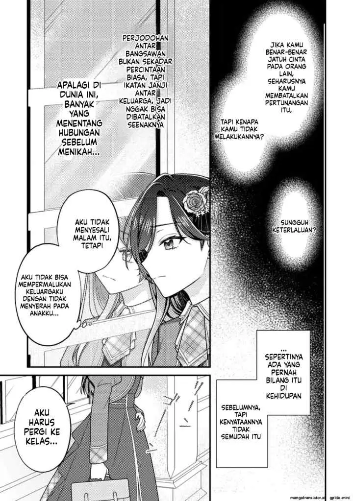 Heroine ga Kuru Mae ni Ninshin shimashita ~Tsunda Hazu no Akuyaku Reijou desuga, Douyara Chigau youdesu~ chapter 11.2 halaman 11