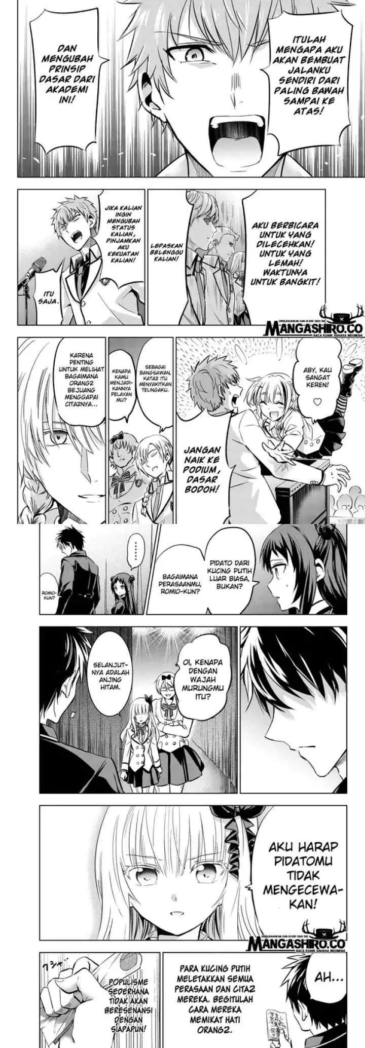 Kishuku Gakkou no Juliet chapter 80 halaman 10