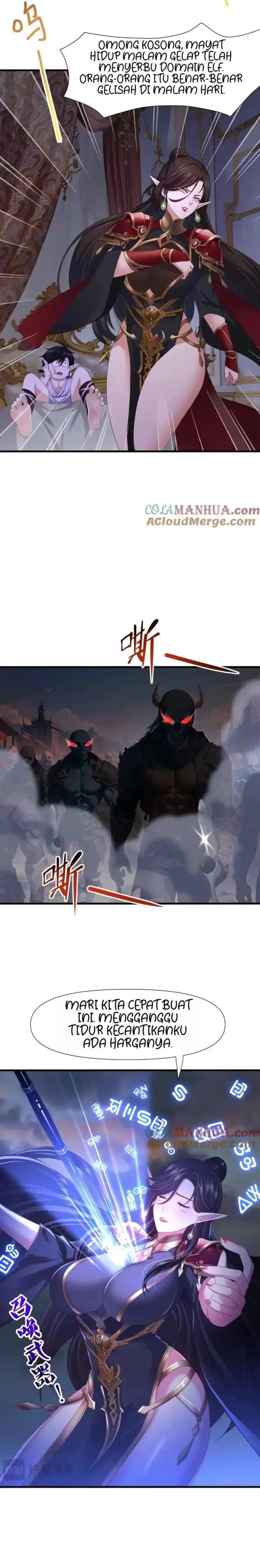 After Merging With the Goddess, I Am Invincible chapter 51 halaman 8