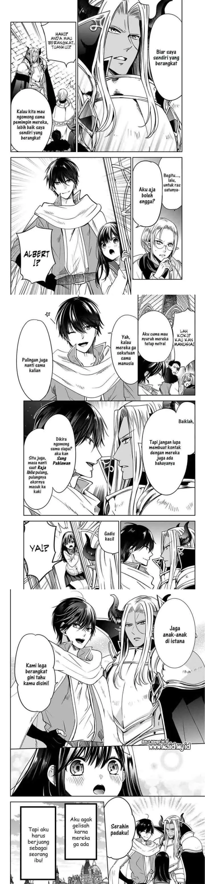 Isekai de Saikyo Mao no Kodomotachi no Mama ni Natchaimashita chapter 11 halaman 4