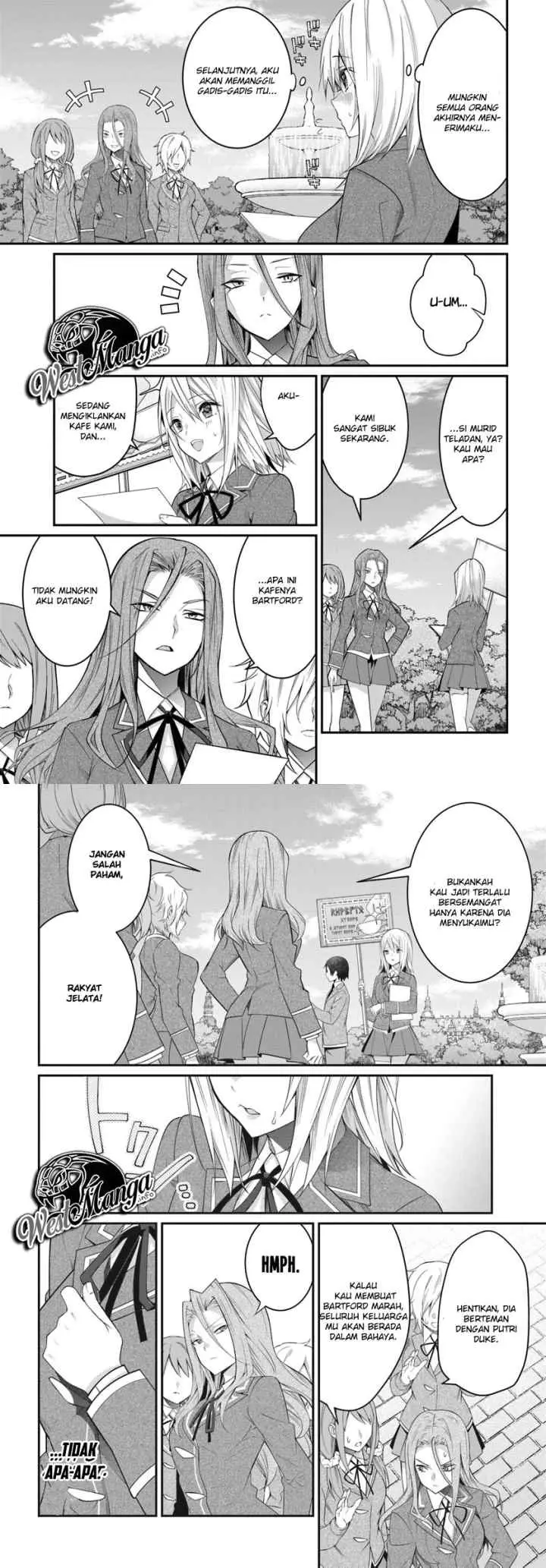 Otome Game Sekai wa Mob ni Kibishii Sekai Desu chapter 15 halaman 15