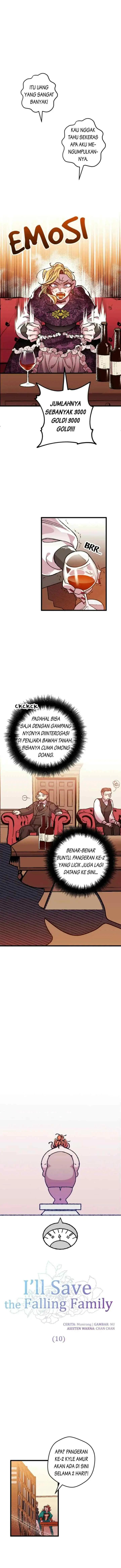 Salvaré a esta maldita familia chapter 10 halaman 9