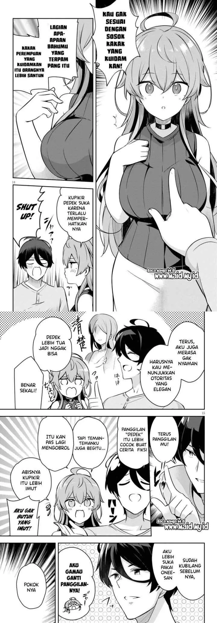 Kyuu ni Ane ga Dekimashite! chapter 1 halaman 10