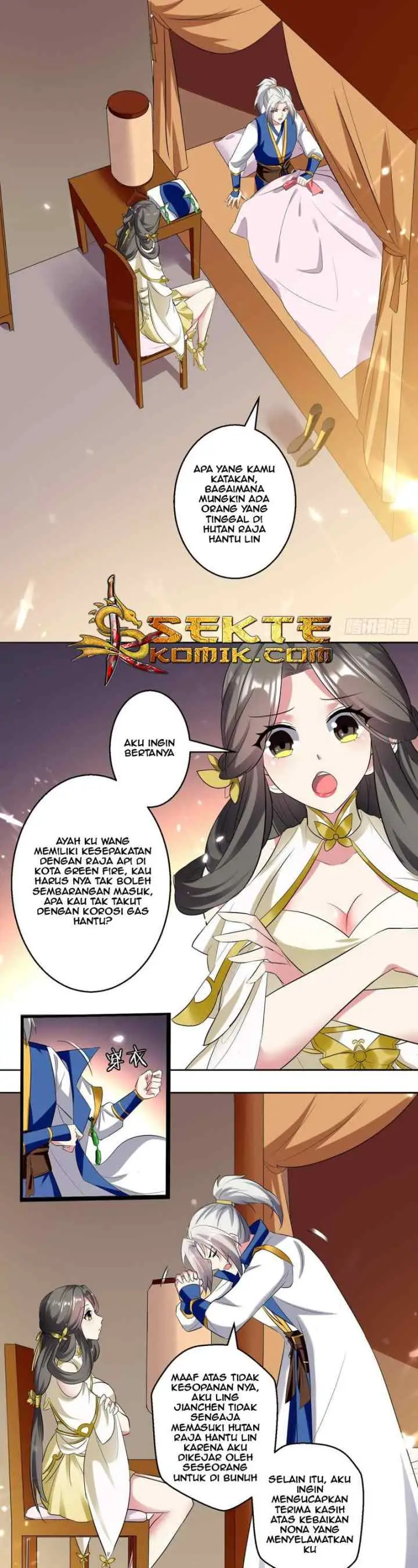 Ling Tian Shendi chapter 54 halaman 14