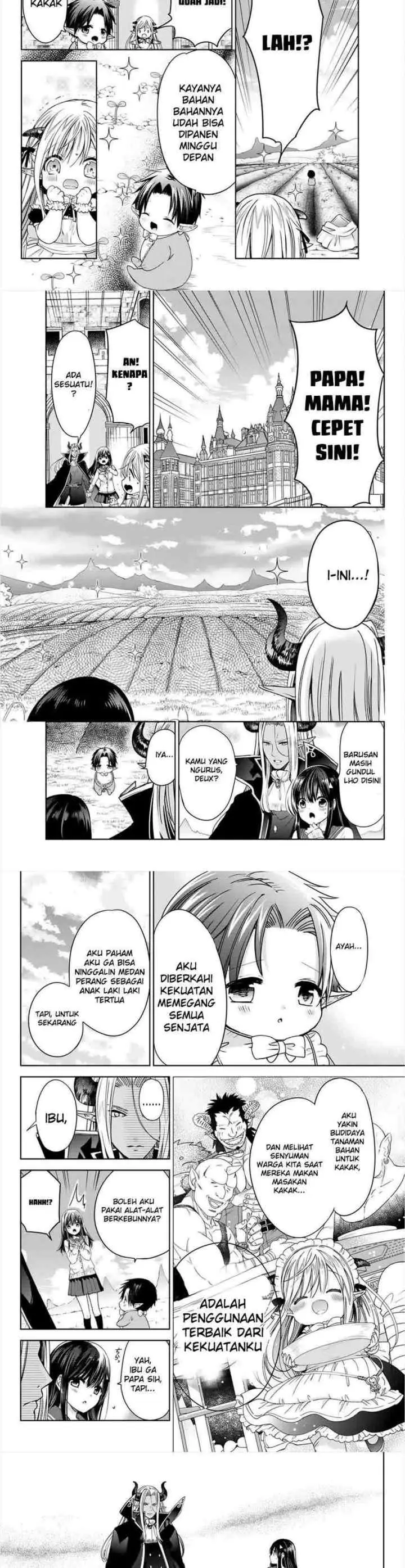 Isekai de Saikyo Mao no Kodomotachi no Mama ni Natchaimashita chapter 8.2 halaman 8
