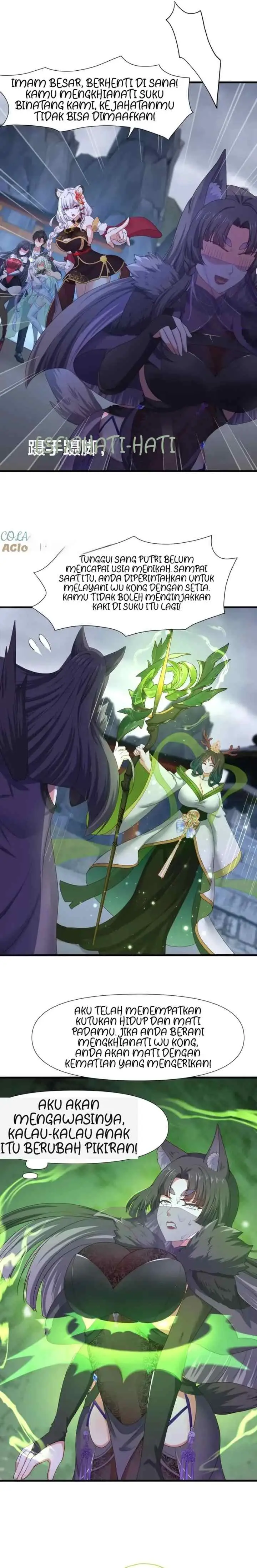 After Merging With the Goddess, I Am Invincible chapter 38 halaman 4