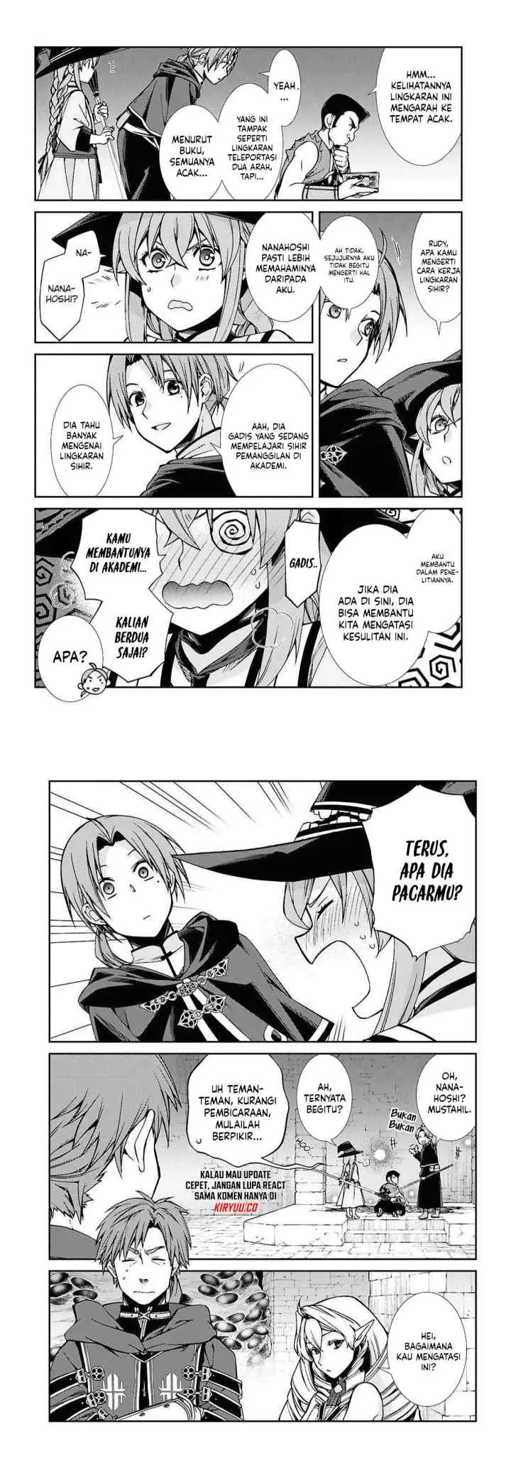 Mushoku Tensei: Isekai Ittara Honki Dasu chapter 106 halaman 4