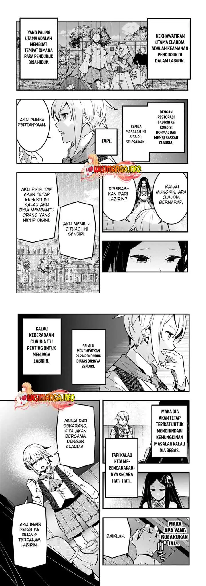 Kyoukai Meikyuu to Ikai no Majutsushi chapter 62 halaman 11