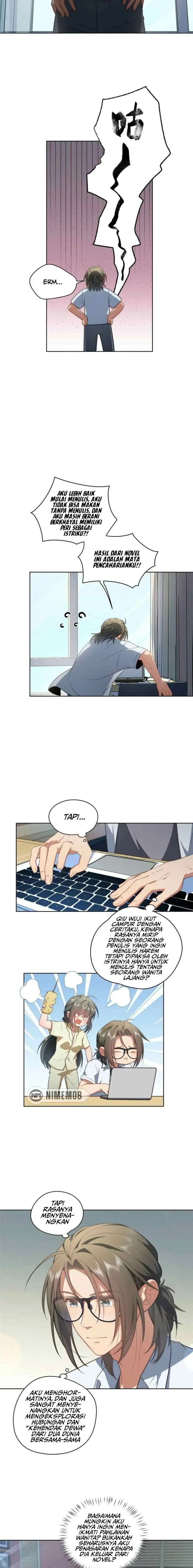 What Do You Do If the Heroine Escapes From Your Novel chapter 15 halaman 8