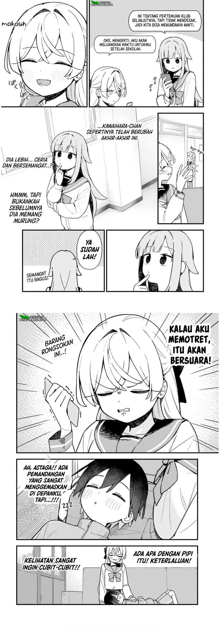 Kawaibara-senpai wa Kawaii (Saotome-kun) ga Suki! chapter 6 halaman 9