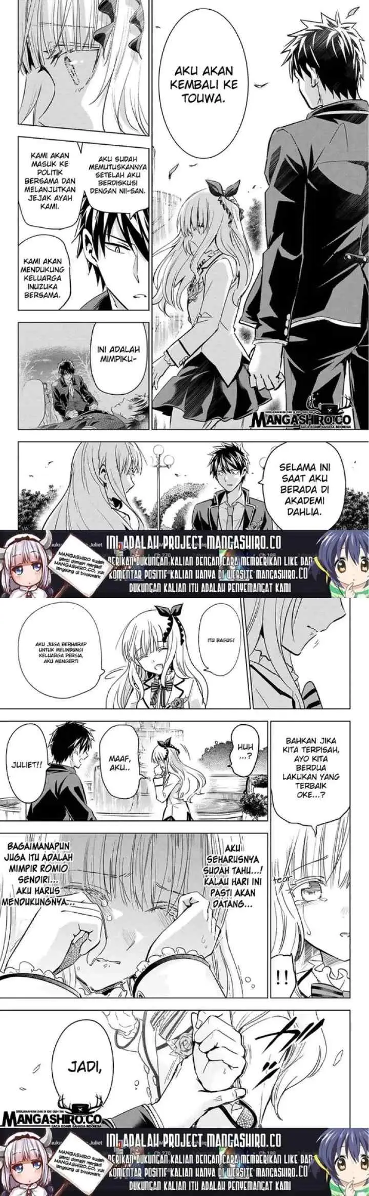 Kishuku Gakkou no Juliet chapter 118 halaman 8