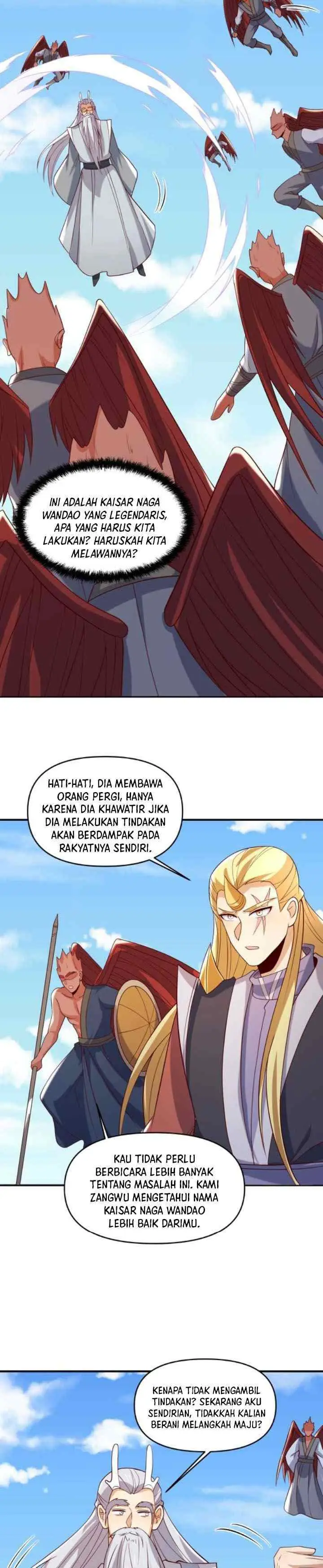 It's Over! The Queen's Soft Rice Husband is Actually Invincible chapter 370 halaman 4