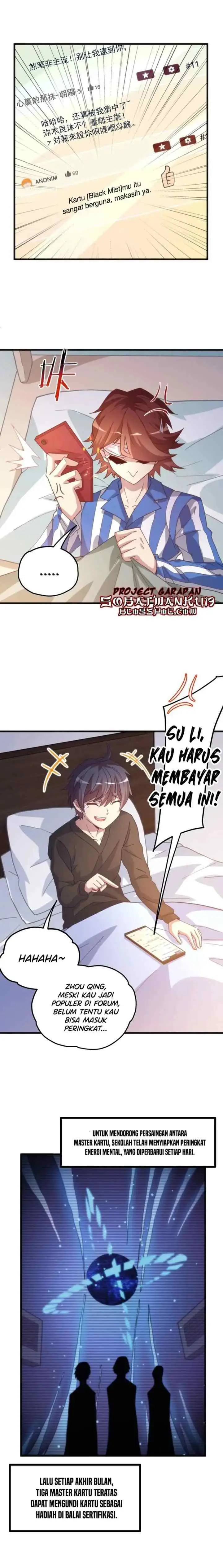 My Card Has Limitless Enhance chapter 6 halaman 9