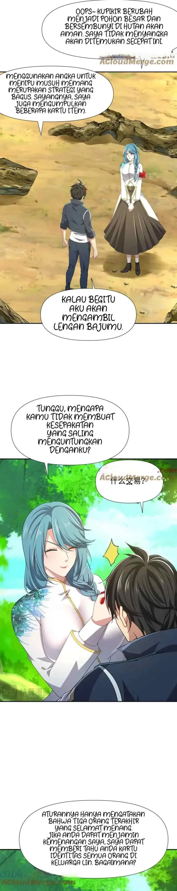 After Merging With the Goddess, I Am Invincible chapter 84 halaman 8