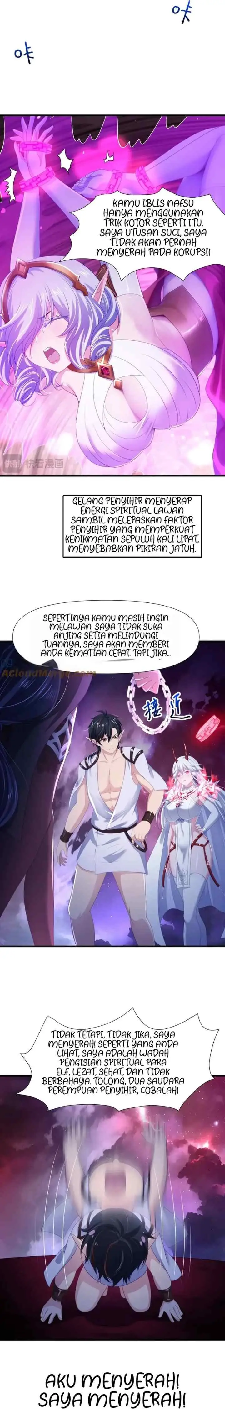 After Merging With the Goddess, I Am Invincible chapter 57 halaman 9