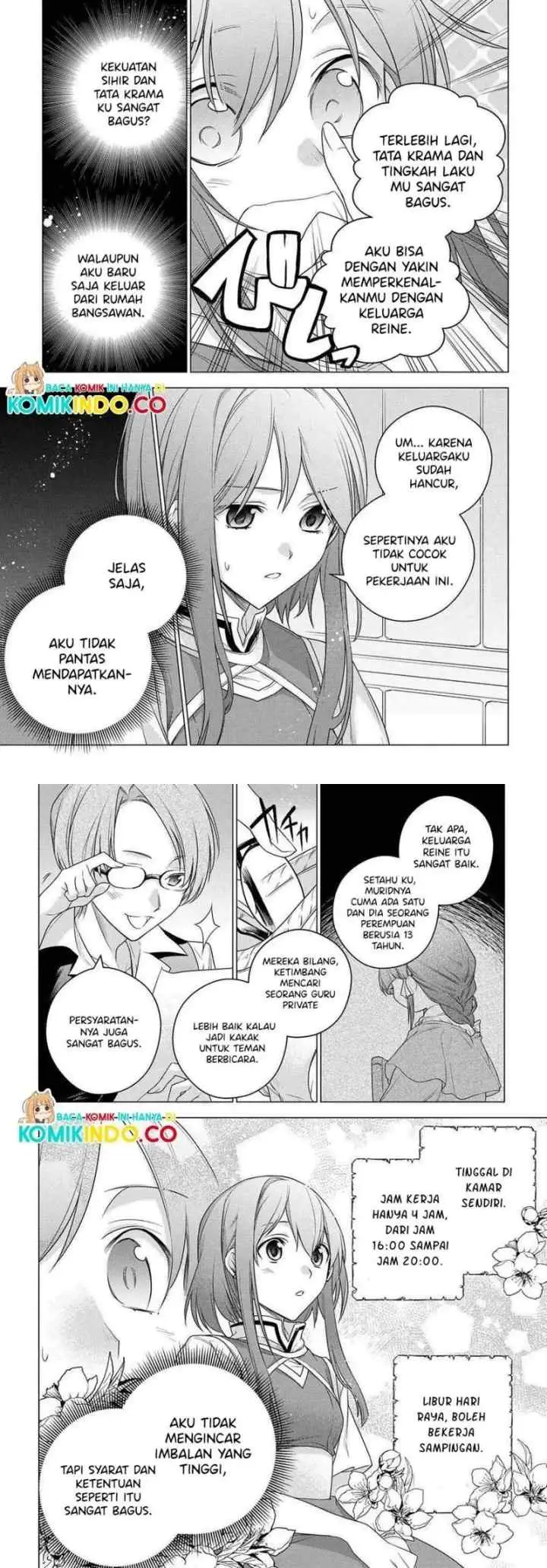 Moto, Ochikobore Koushaku Reijou desu. THE COMIC chapter 4.1 halaman 8