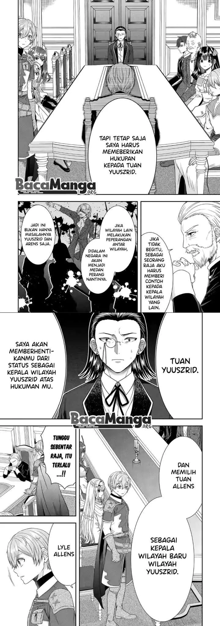 Tensei Ryoushu no Yuuryou Kaitaku: Zensei no Kioku o Ikashite White ni Tsutometara, Yuunou na Jinzai ga Atsumari Sugimashita chapter 18.1 halaman 8