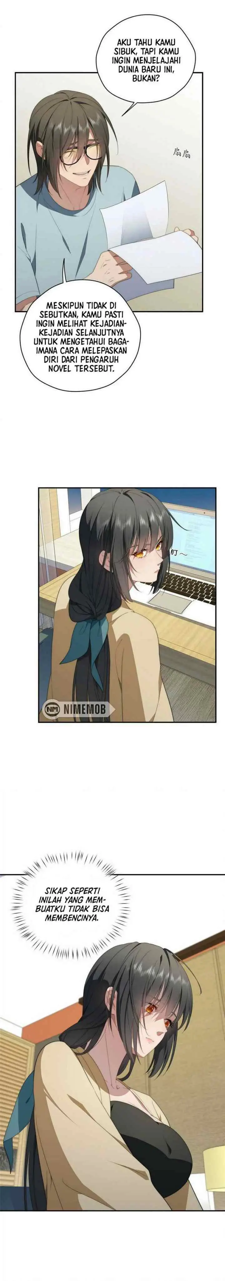 What Do You Do If the Heroine Escapes From Your Novel chapter 36 halaman 9