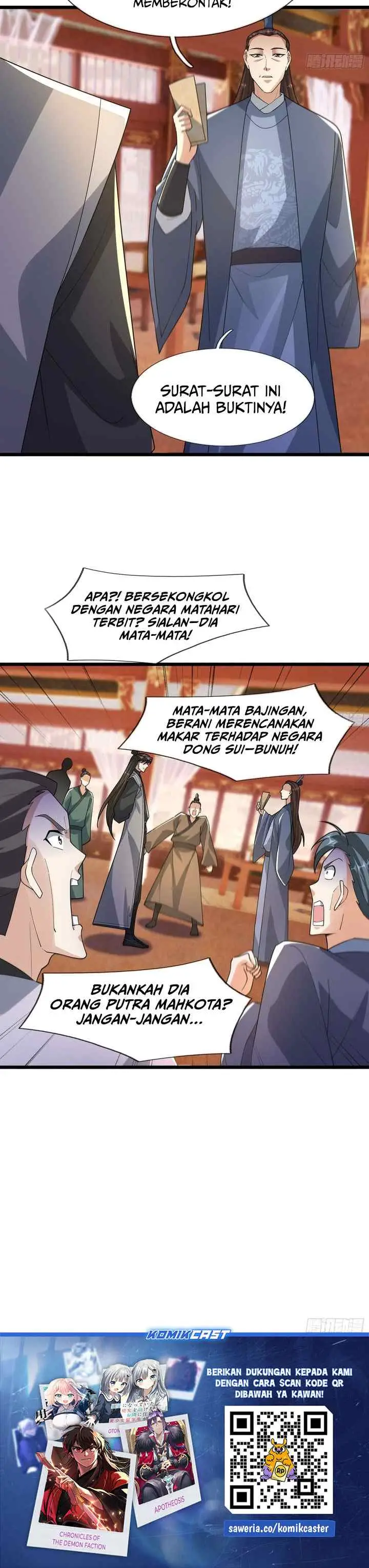 The Immortal as a Slave, the God as a Servant, the Emperor's Watchdog chapter 84 halaman 12