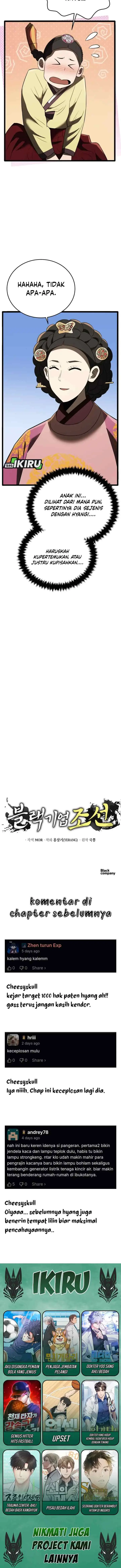 Black Corporation: Joseon chapter 117 halaman 16