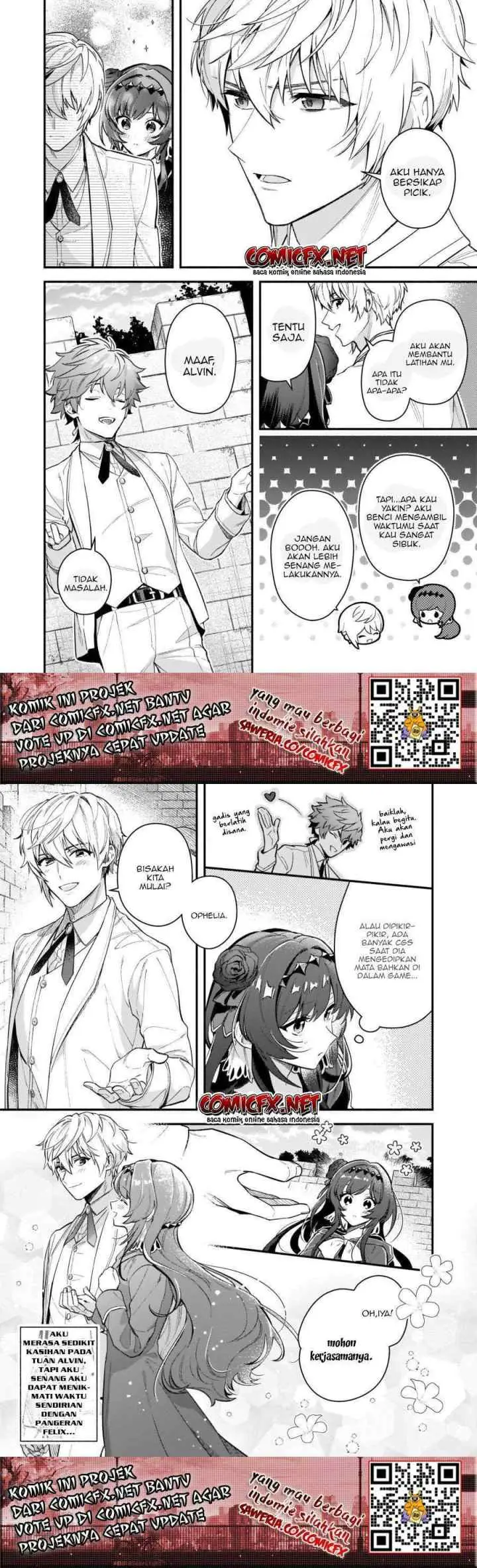 Akuyaku Reijou Route ga Nai Nante, Dare ga Itta no? chapter 6 halaman 5