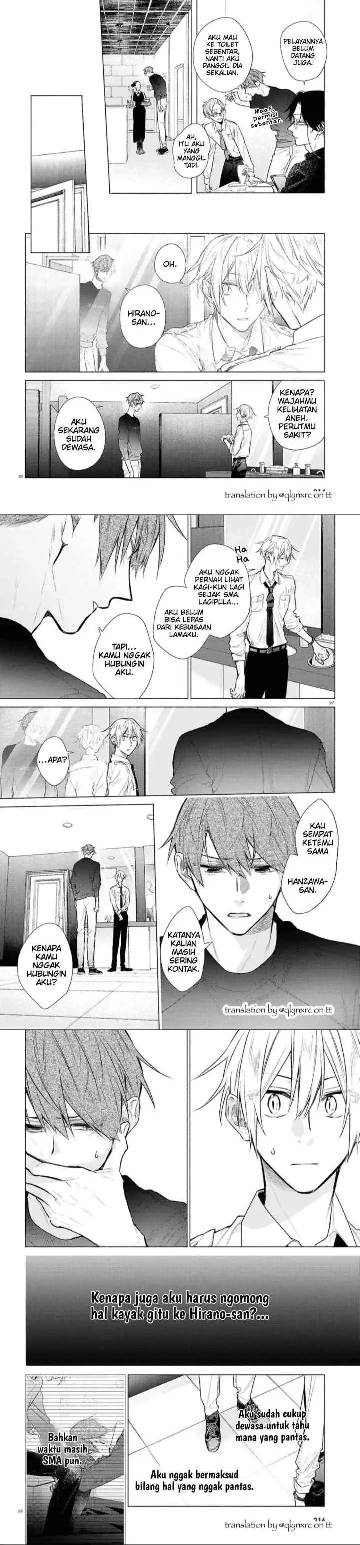 Hirano to Kagiura chapter 20.7 halaman 10