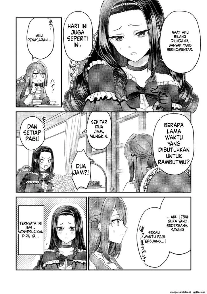 Heroine ga Kuru Mae ni Ninshin shimashita ~Tsunda Hazu no Akuyaku Reijou desuga, Douyara Chigau youdesu~ chapter 5.1 halaman 7