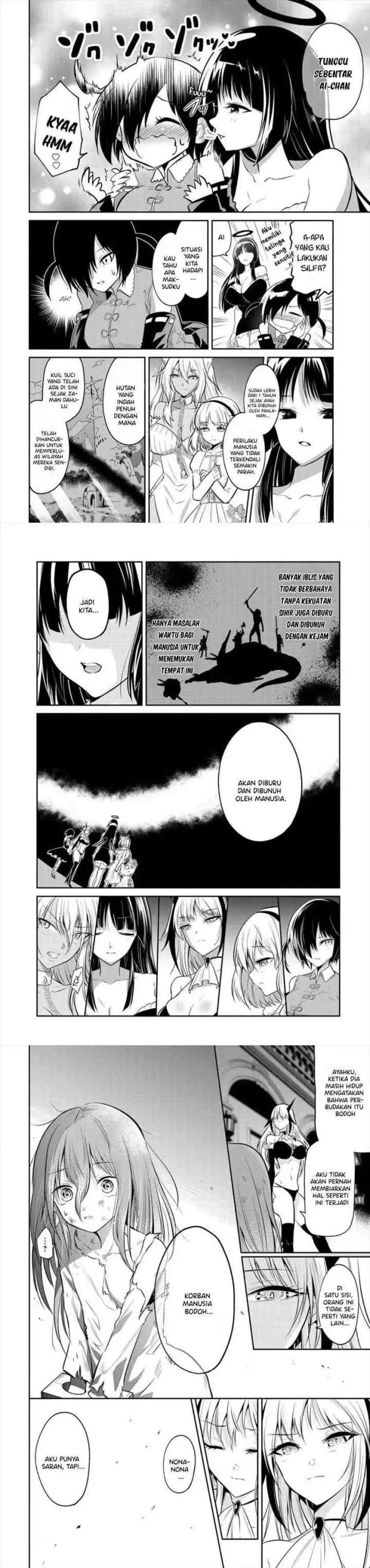 Maou no Musume-tachi yo Ma Guwa Eba Tsuyoku Narerutte Hontou Desu Ka? chapter 1 halaman 13