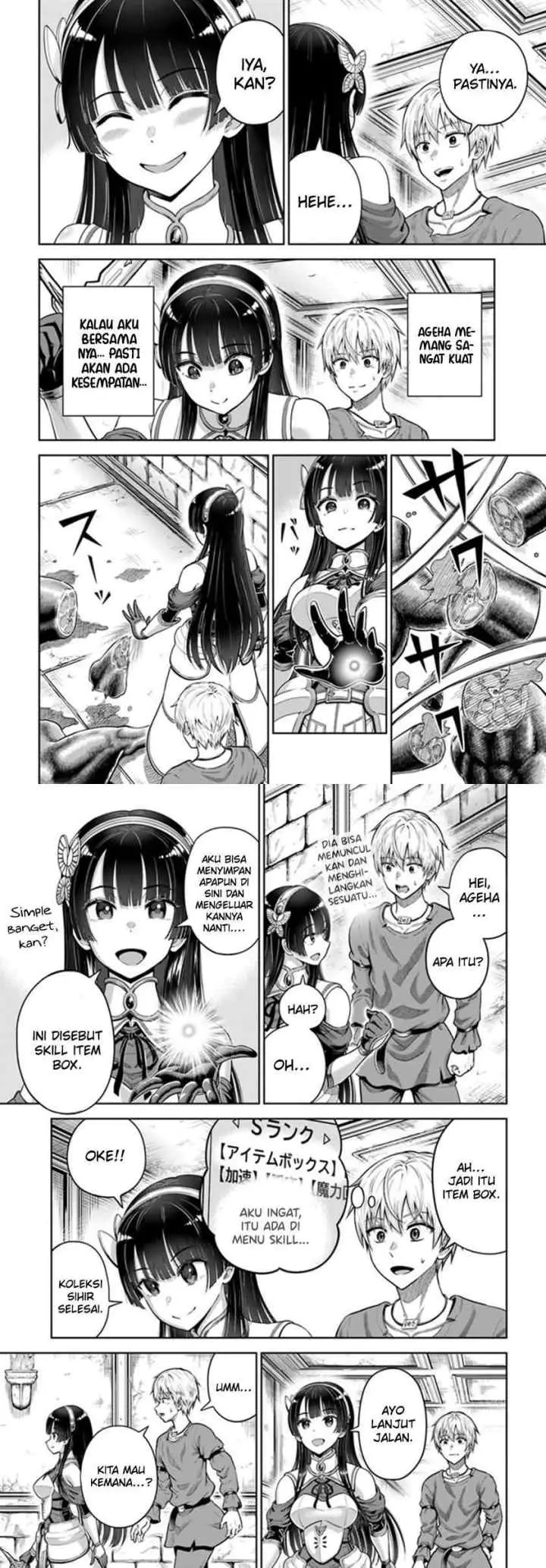Dungeon ni Hisomu Yandere na Kanojo ni Ore wa Nando mo Korosareru chapter 4 halaman 10