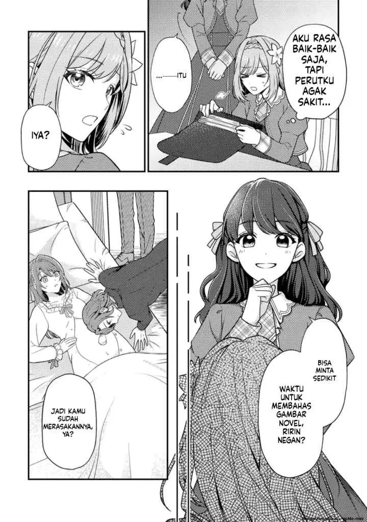 Heroine ga Kuru Mae ni Ninshin shimashita ~Tsunda Hazu no Akuyaku Reijou desuga, Douyara Chigau youdesu~ chapter 8.1 halaman 5