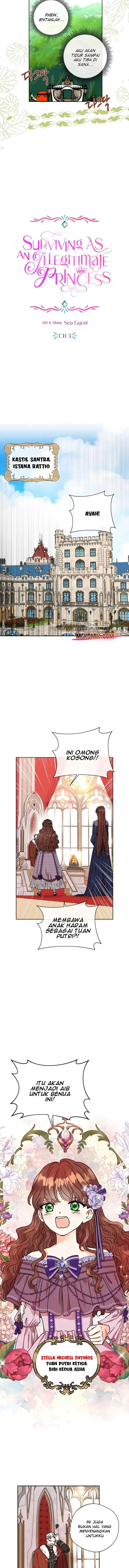Surviving as an Illegitimate Princess chapter 3 halaman 5
