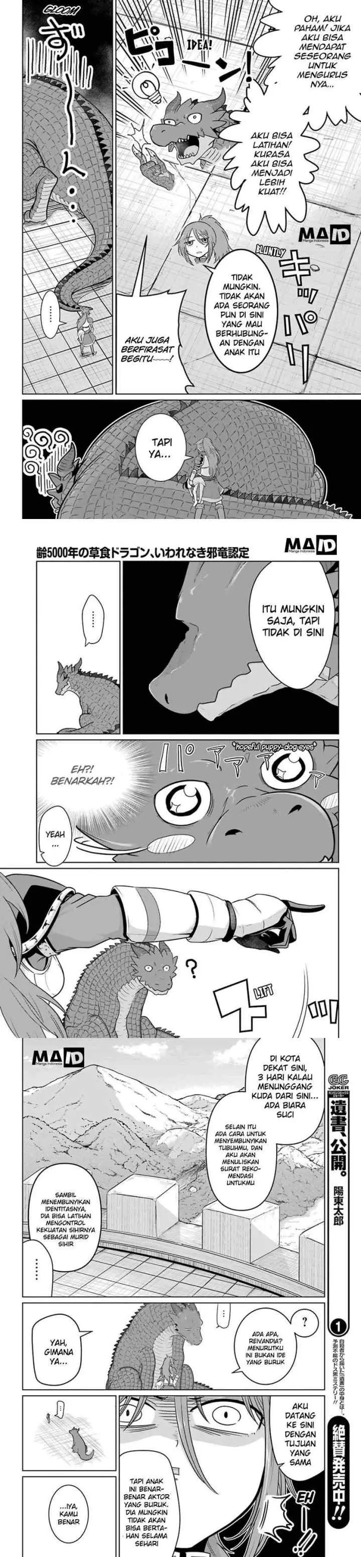 Weak 5000-Year Old Vegan Dragon chapter 4 halaman 12