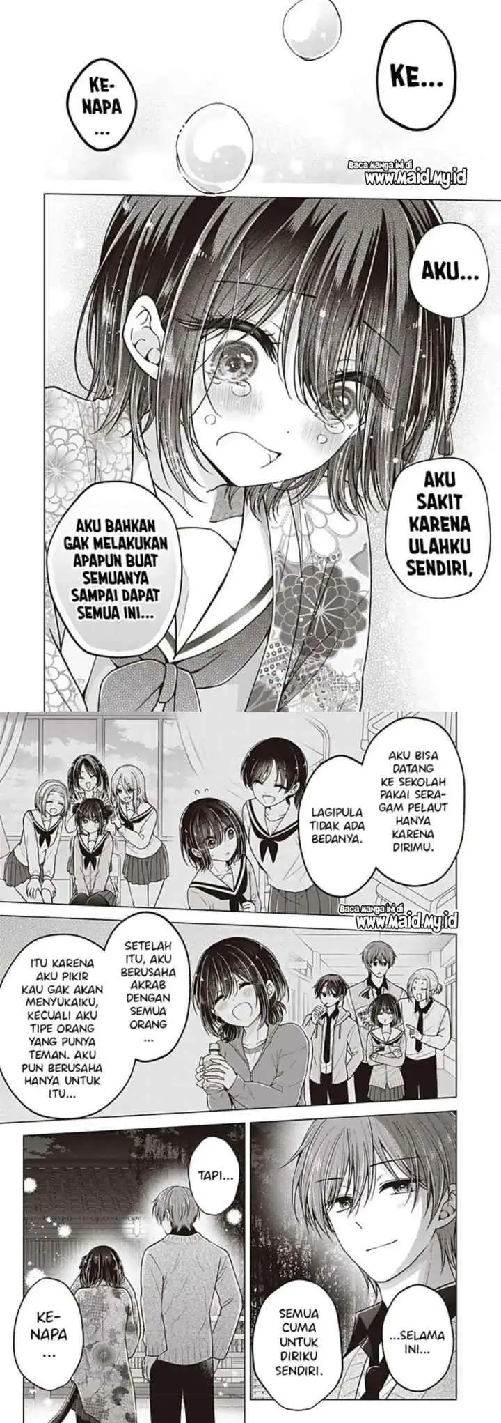 Osananajimi(♂) wo Onnanoko ni Shiteshimatta Hanashi chapter 124 halaman 4
