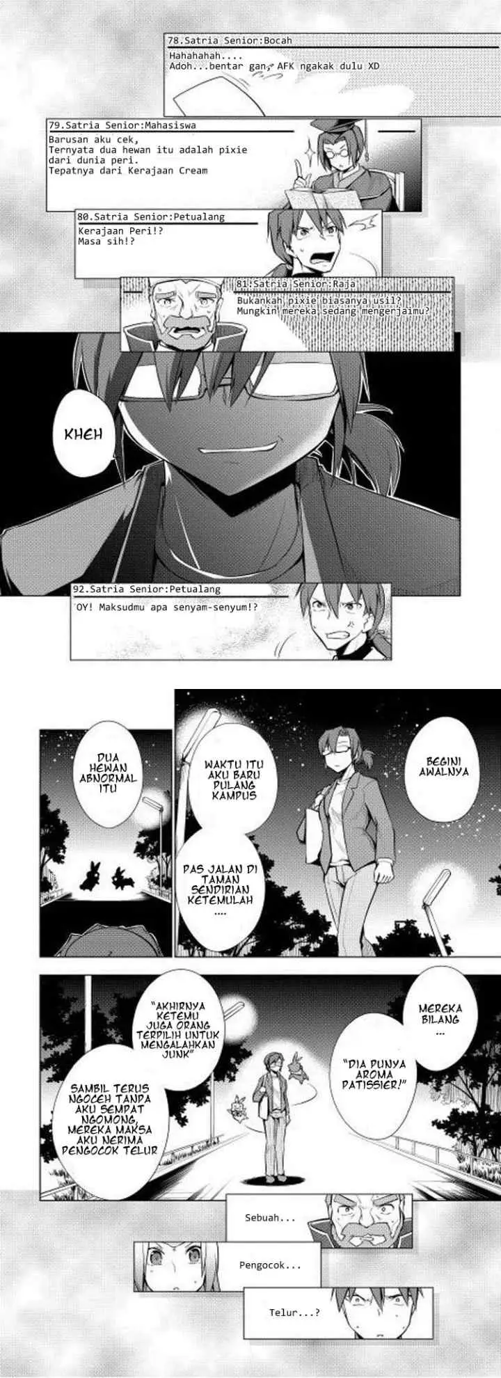 Yuusha Gojo Kumiai Kouryuugata Keijiban chapter 3 halaman 8