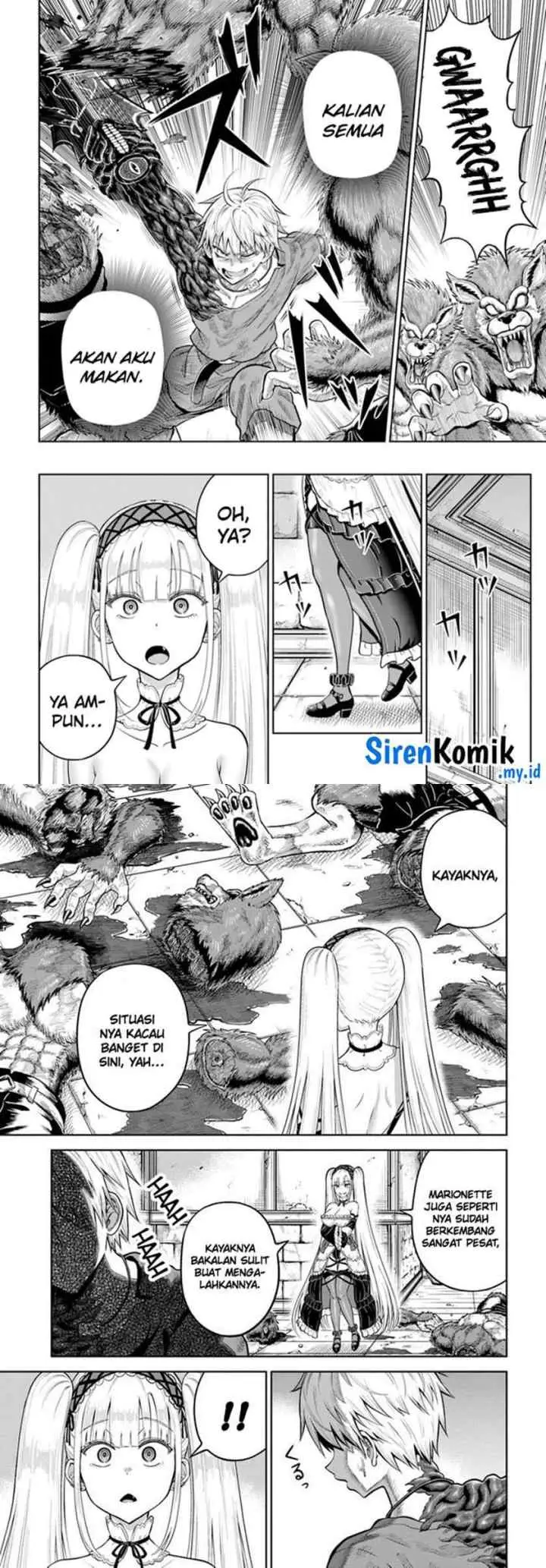 Dungeon ni Hisomu Yandere na Kanojo ni Ore wa Nando mo Korosareru chapter 8 halaman 11