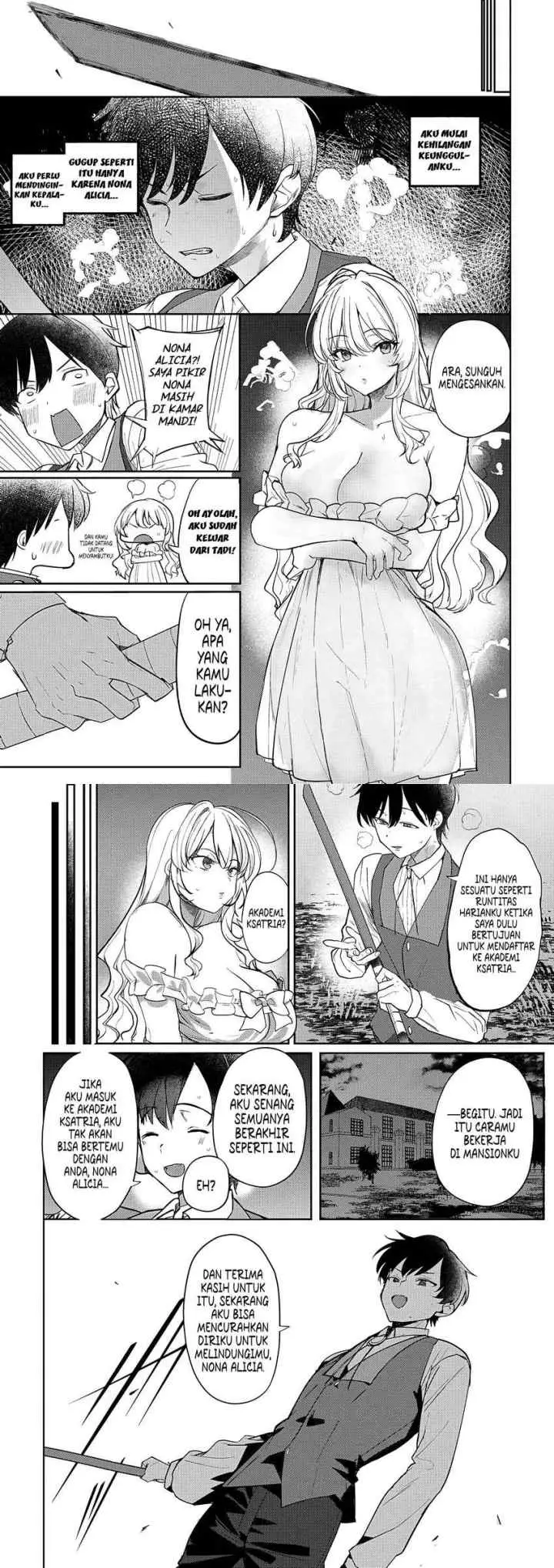 Hyouketsu Reijou-sama wo Follow Shitara, Mechamecha Dekiai Sareteshimatta Ken chapter 5 halaman 8