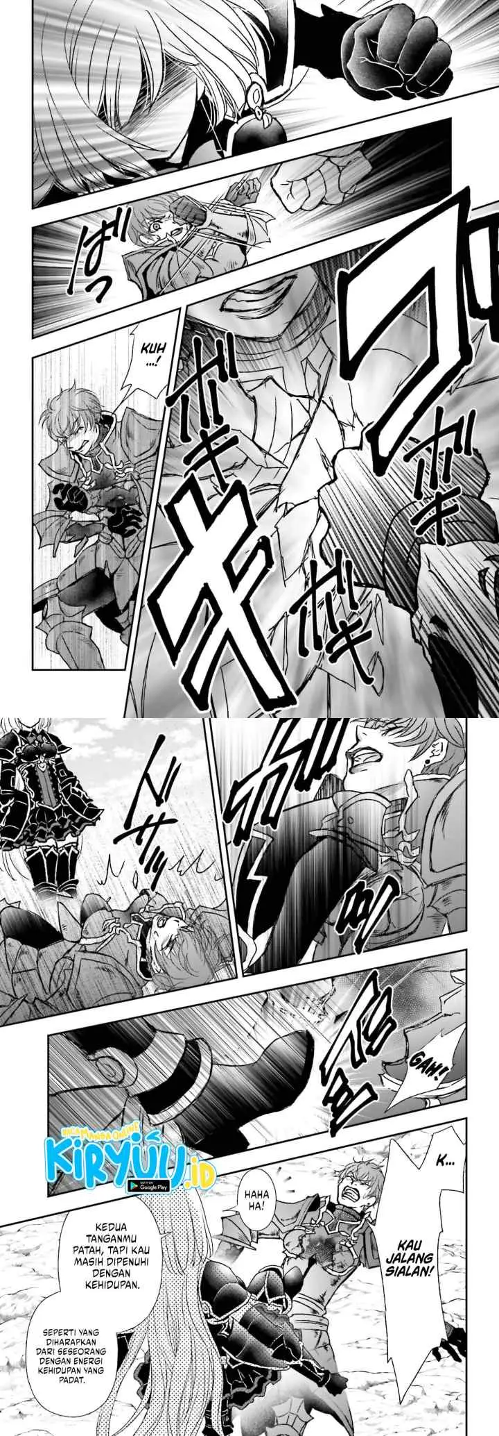 Shinigami ni Sodaterareta Shoujo wa Shikkoku no Tsurugi wo Mune ni Idaku chapter 38 halaman 14