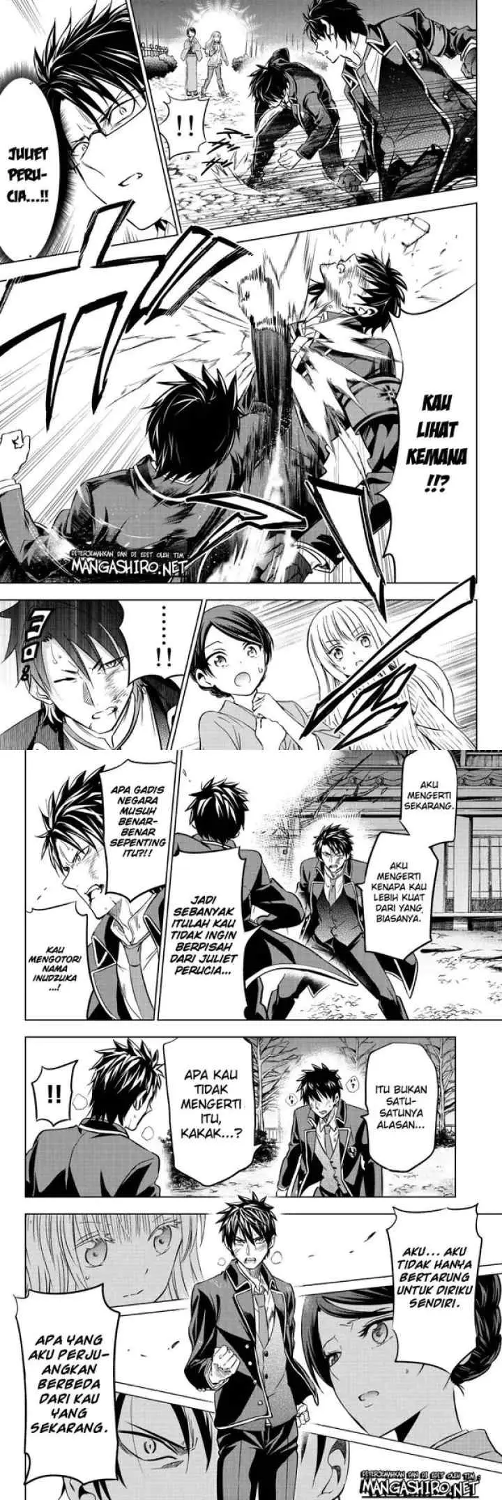Kishuku Gakkou no Juliet chapter 58 halaman 4