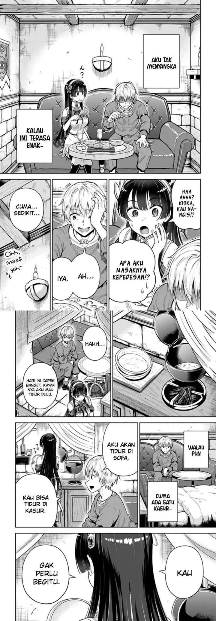 Dungeon ni Hisomu Yandere na Kanojo ni Ore wa Nando mo Korosareru chapter 5 halaman 9