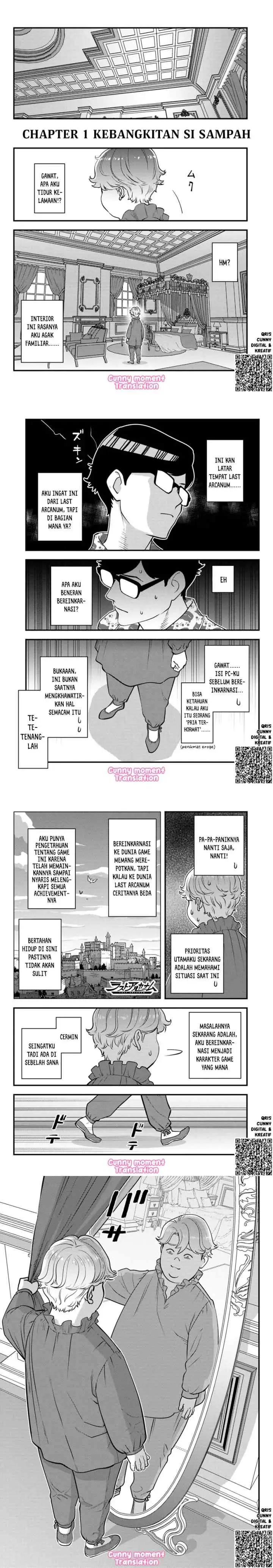 Kuzulesse Oblige - 18-kin Game Sekai no Kuzu Akuyaku ni Tensei Shiteshimatta Ore wa, Gensaku Chishiki no Chikara de Doushite mo Mob Jinsei wo Tsukami Toritai chapter 1 halaman 5