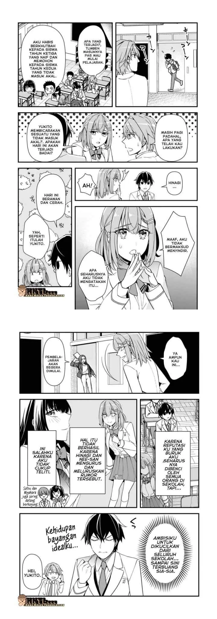 Ore ni Trauma wo Ataeta Joshi-tachi ga Chirachira Mitekuru kedo, Zannen desu ga Teokure desu chapter 16 halaman 6