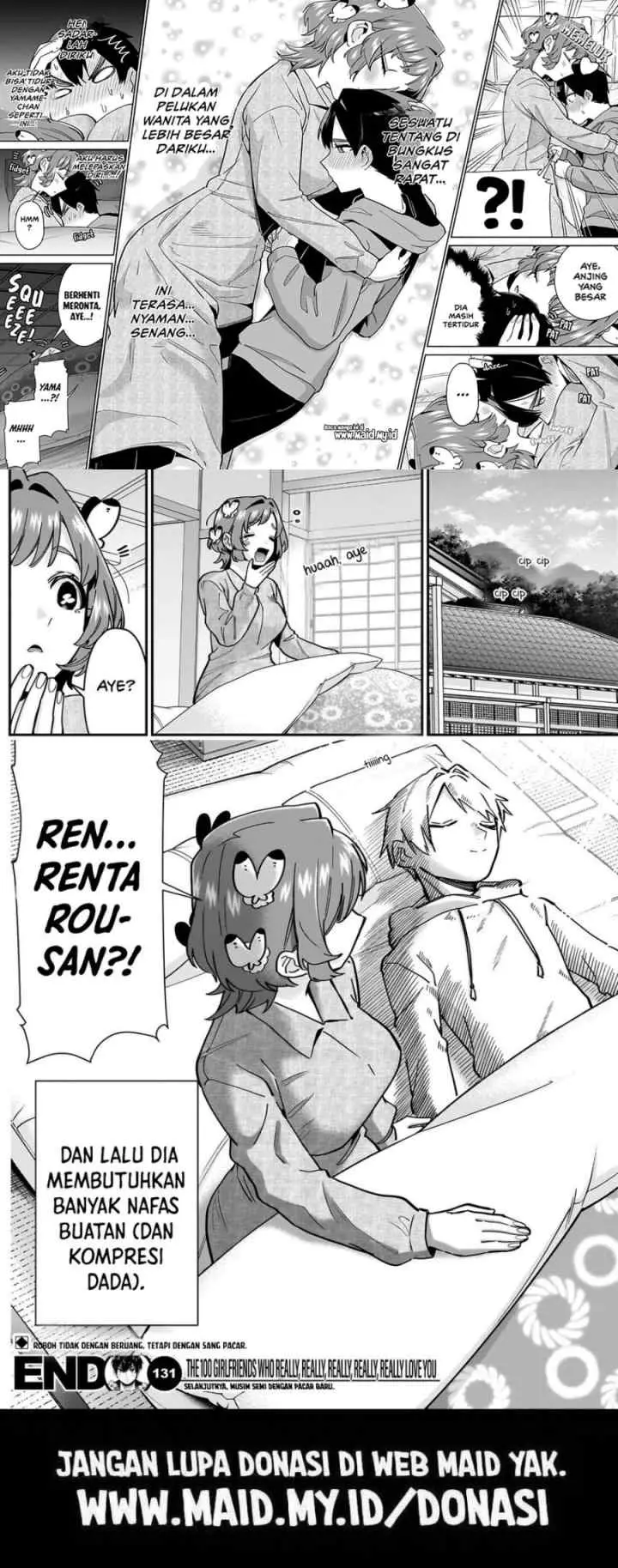 Kimi no Koto ga Dai Dai Dai Dai Daisuki na 100-ri no Kanojo chapter 131 halaman 10