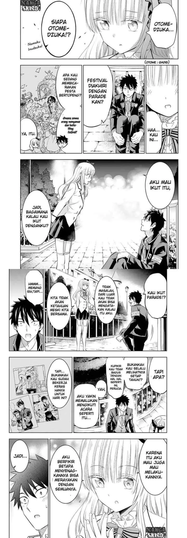 Kishuku Gakkou no Juliet chapter 42 halaman 9