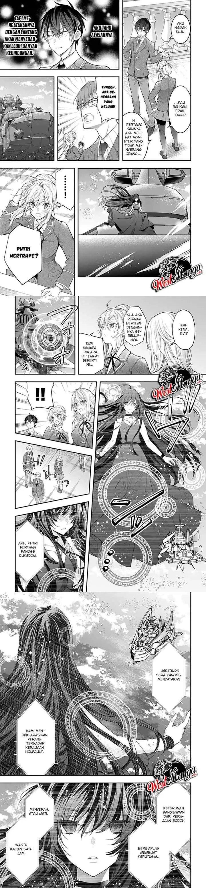 Otome Game Sekai wa Mob ni Kibishii Sekai Desu chapter 28 halaman 6