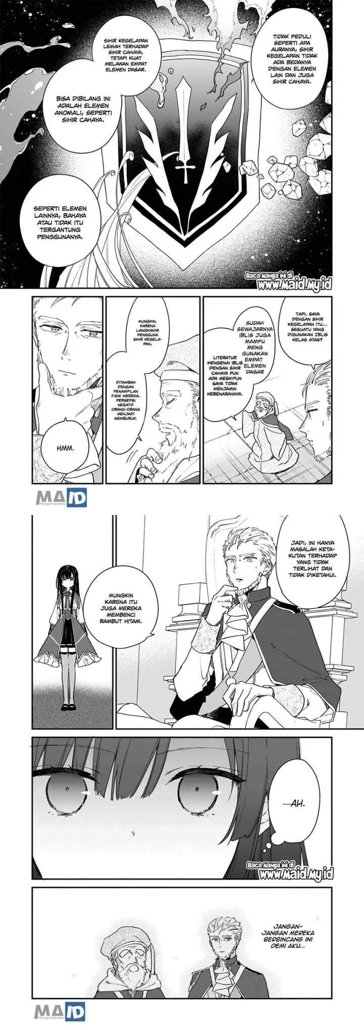 Akuyaku Reijou Reberu 99 ~Watashi wa UraBOSU desuga Maou de wa arimasen~ chapter 2 halaman 7