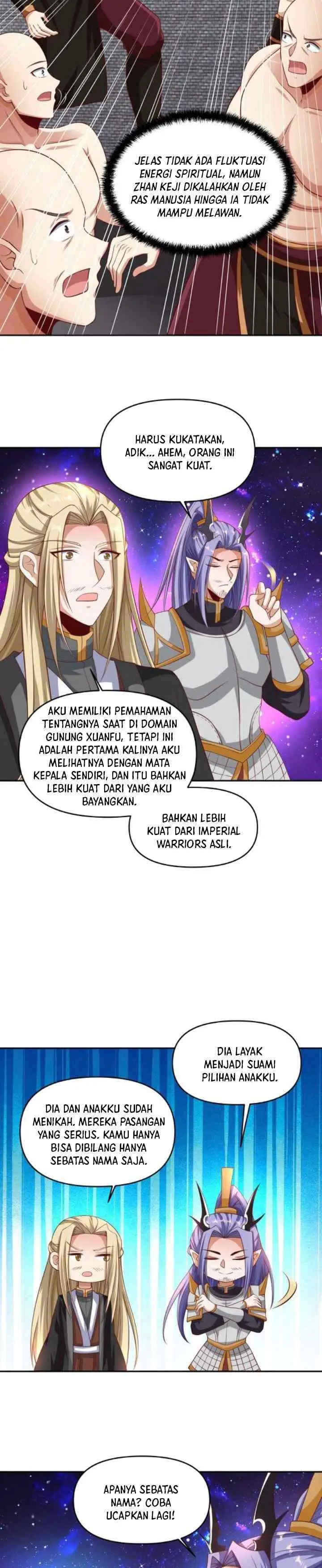 It's Over! The Queen's Soft Rice Husband is Actually Invincible chapter 295 halaman 9